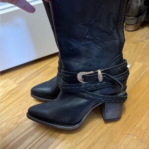 Freebird by Steven Black Heeled Boots